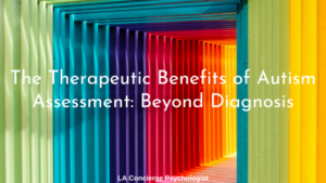 rainbow rectangular arches- therapeutic benefits of autism assessment